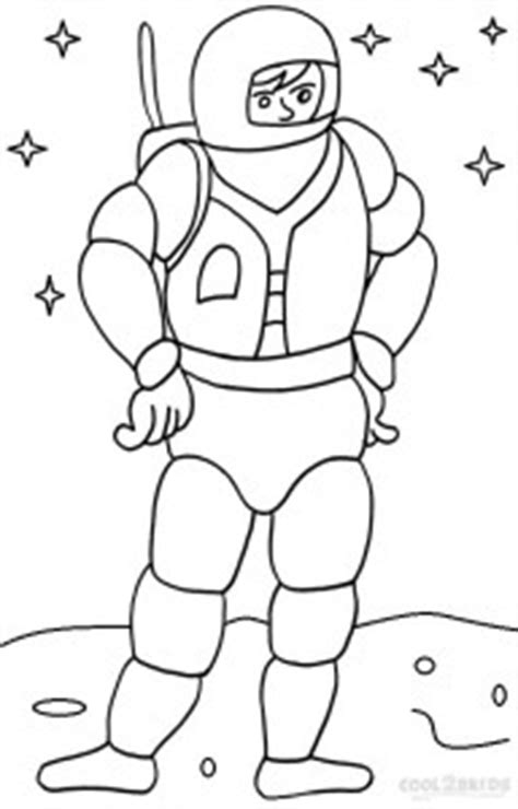 printable astronaut coloring pages  kids