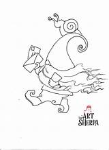 Sherpa Traceable Painting Trace Gnome Collection Theartsherpa Able Igtv Christmas Canvas sketch template