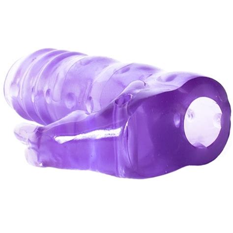 cock sock bunny tickler sleeve purple sex toys and adult novelties