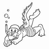 Alligator Coloring Pages Color Crocodile Diver Printable Top Toddler Will sketch template