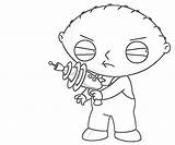 Stewie Coloring Griffin Pages Drawing Popular Getdrawings Coloringhome sketch template
