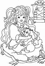 Coloring Pages Lady Locks Lovely Cool Books Choose Board sketch template