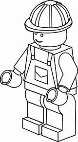Lego Coloring Pages Sheets Drawing Colouring Color Complex Sheet Figure Line Book Clipart sketch template