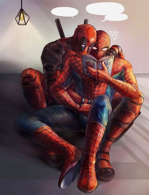 spideypool deadpool spiderman deadpool and spiderman spideypool Дэдпул Человек паук Марвел