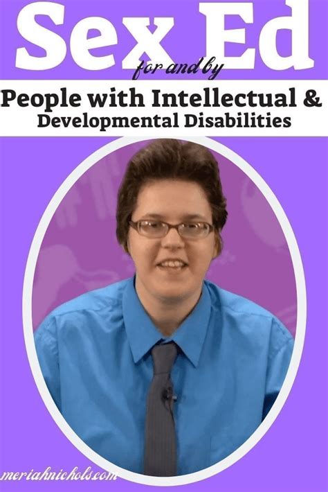 Video Series On Sex Education For People With Intellectual Disabilities