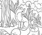 Coloring Forest Pages Animal Animals African Baby Wild Adult Fire Moms Kids Getcolorings Printable Print Fresh Simple Background Coloringbay sketch template
