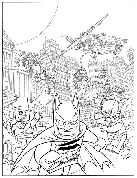 lego batman  coloring pages    print