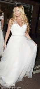 Katie Price Is Back In A Wedding Dress As She Glams It Up With White