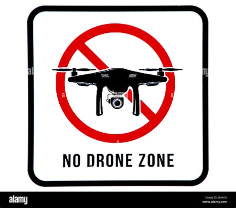 drone zone sign prohibiting drones  flying  restricted area stock photo alamy