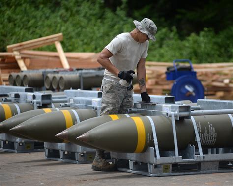 andersen receives  pounds  munitions  annual  shipment andersen air force base