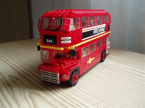 moc minifig scale london routemaster bus lego town eurobricks forums