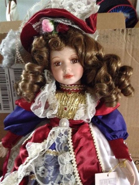 Collectible Memories Porcelain Doll With Hannah Not In Box Very Good