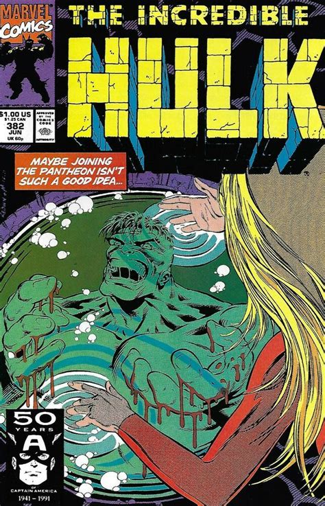 The Incredible Hulk Comic Issue 382 Copper Age First Print