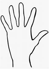 Hand Palm Clipart Simple Clip Hands Reaching Finger Outline Drawing Open Silhouette Transparent Domain Public Clipartbest Clipartmag Em Seekpng Dlan sketch template