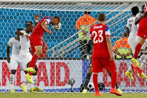 World Cup 2014 John Brooks Leads United States Past Ghana The New