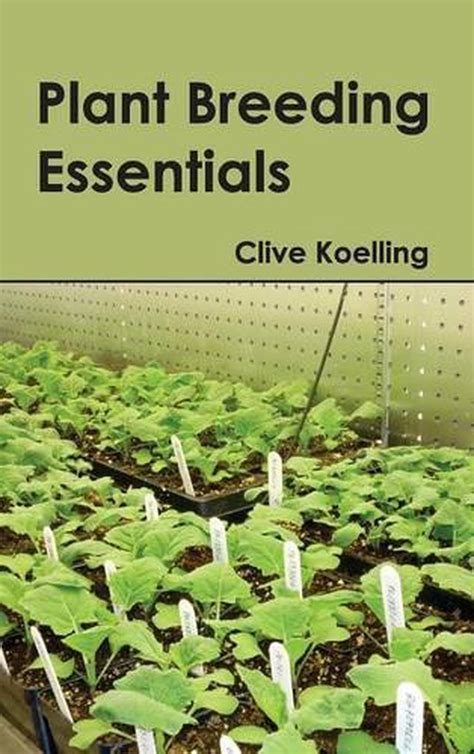 plant breeding essentials english hardcover book  shipping