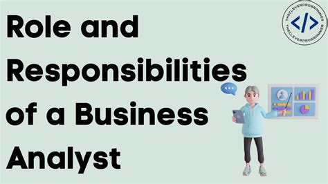 Role And Responsibilities Of A Business Analyst Aman Kharwal