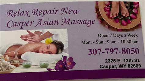 relax repair massage  asian massage  casper