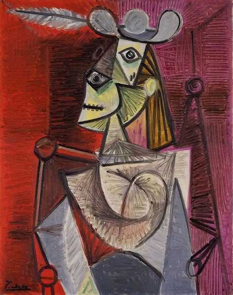 Woman In An Armchair By Pablo Picasso Obelisk Art History
