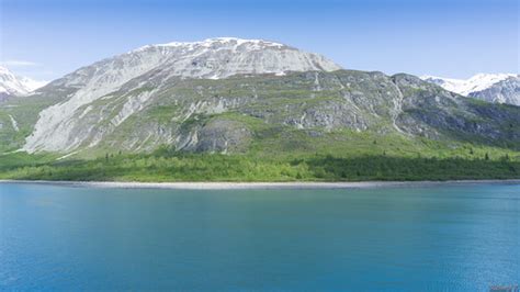glacier bay alaska ak usa  verdure  montagnes flickr