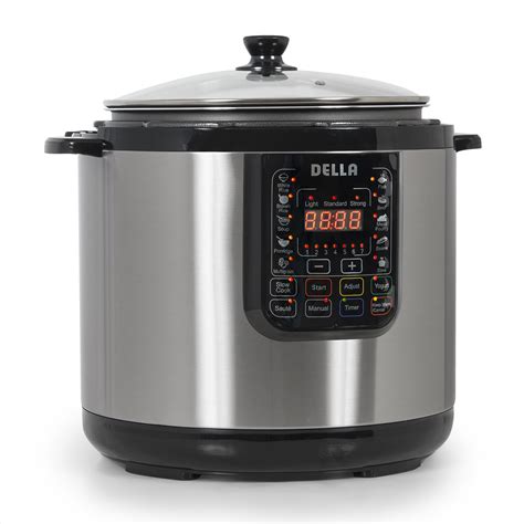 quart  watt electric pressure cooker multi functional timer slow cook  ebay