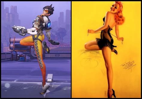 Overwatch S Tracer Gets A New Pose Now With Slightly Less