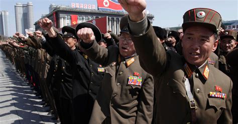 N Korea Says It Is In A State Of War With S Korea