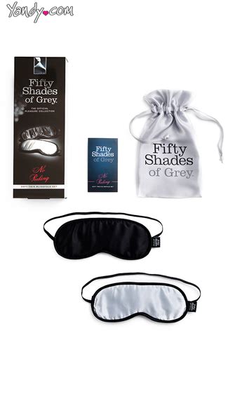 fifty shades of grey no peeking soft twin blindfold set 50 shades of