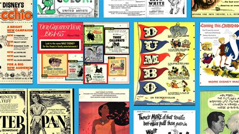 vintage disney ads  variety magazine variety