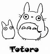 Totoro Neighbor Ghibli Coloriage Miyazaki Hayao Coloringhome Sheets Geocities Coloringtop sketch template