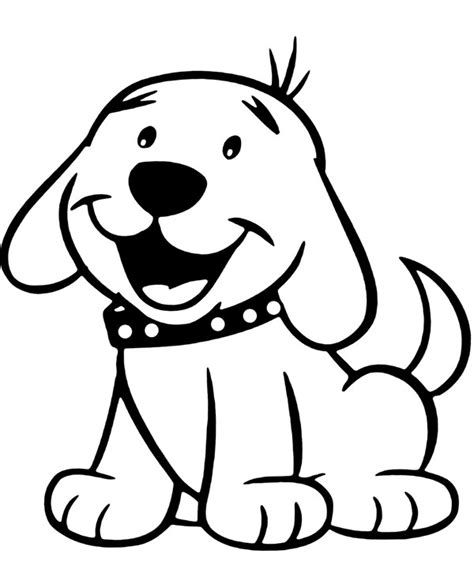 coloring page cute puppy  svg file  cricut