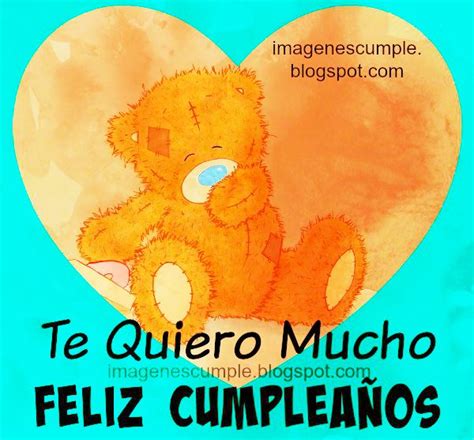 te quiero mucho feliz cumpleanos tarjeta imagenes de