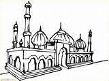 Masjid Mosque Mewarnai Nabawi Putih Bagus Kartun Islami Marimewarnai Tk Sketsa Animasi Pemandangan Diwarnai Paud Taj Menggambar Terlengkap Abu Semoga sketch template