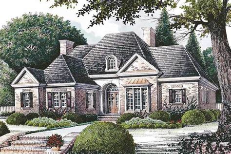 plan ad comfortable elegance   country style house plans french country house
