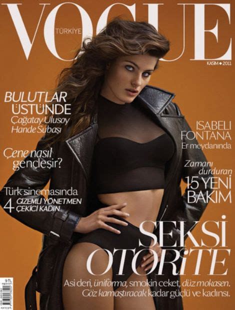 Vogue Turkey November 2011 Isabeli Fontana Isabeli