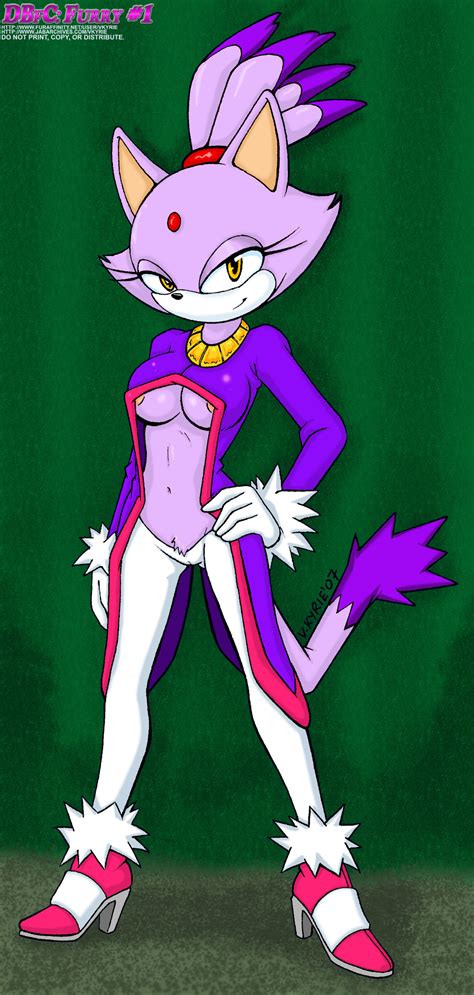 rule 34 anthro blaze the cat breasts cat clothes color feline female