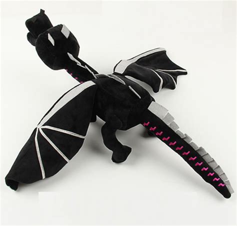 60cm minecraft enderdragon plush black minecraft ender dragon stuffed plush toys