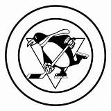 Penguins Pittsburgh Logo Svg Logos Transparent Vector sketch template