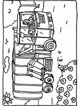 Kleurplaten Truck Vuilniswagen Afval Opruimen Ausmalbild Vuilnisman Malvorlage Knutselen Scania Vrachtwagen Huishouden Mewarn15 Titel sketch template