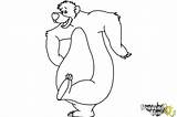Baloo Drawingnow sketch template