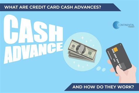 what are credit card cash advances and how do they work