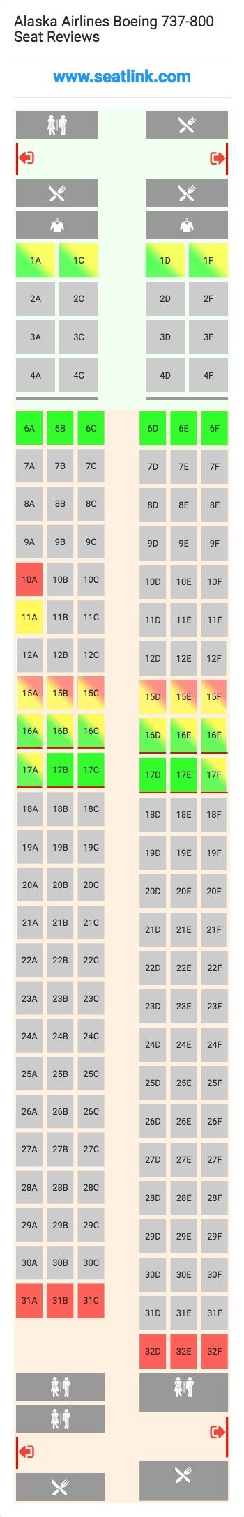 seat map boeing   alaska airlines  seats   plane gambaran