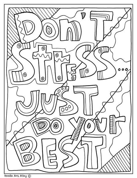 educational quotes coloring pages classroom doodles quote coloring