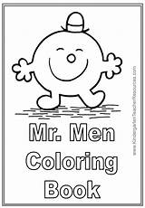 Coloring Pages Mr Men Miss Little Book Colouring Printable Books Print Man Title Kids Letter Cover Add Birthday Right Below sketch template