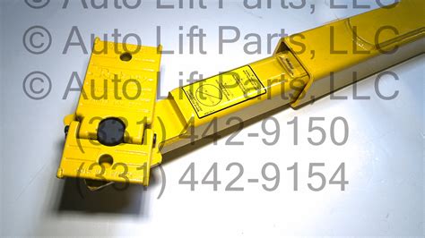 nyl arm assembly   rotary  post lifts narrow bay style