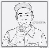 Coloring Rapper Drawing Rappers Book Hop Hip Tumblr Bun Gifts Complex Gangsta Tyler Creator Getdrawings Idea Holiday Gift Livre Coloriage sketch template