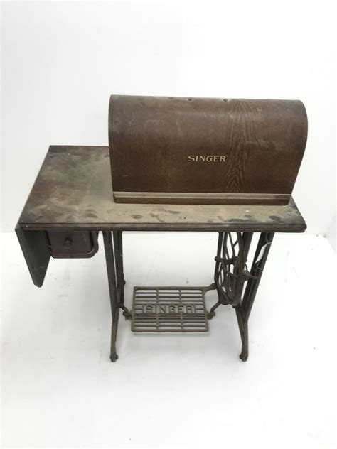 singer treadle sewing machine cast iron base  furnishings sale furniture interiors