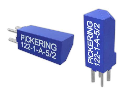 printed circuit board reed relays  test  measurement applications introduced  pickering
