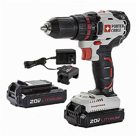 porter cable  volt max   brushless cordless drill  batteries included  lowescom