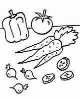 Vegetables Leek sketch template